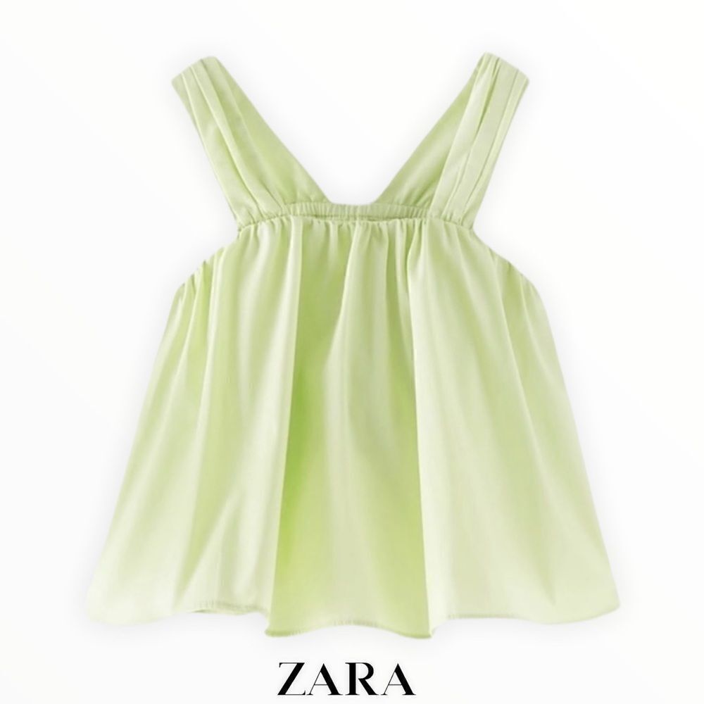 ZARA Kids | Apple Green | SLEEVELESS TOP